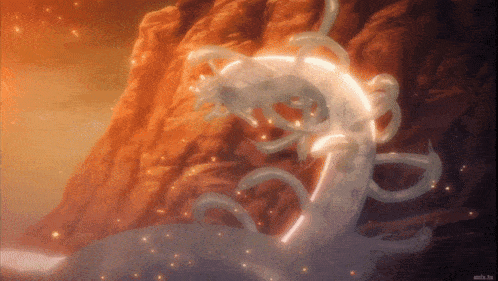 a painting of a dragon is displayed on a screen with the url snls.tv at the bottom