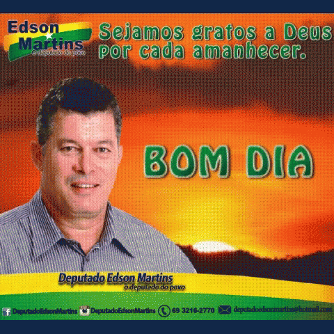 Deputado Edson Martins Bom Dia GIF - Deputado Edson Martins Edson Martins Bom Dia GIFs