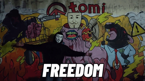 Freedom Tominet GIF - Freedom Tominet Tomi GIFs