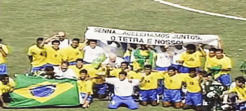 Brasil Comemorando O Tetra GIF - Tetra Copa Brasil GIFs
