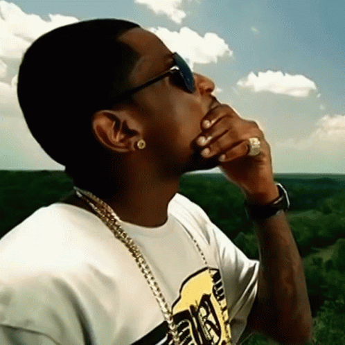 Thinking Fabolous GIF - Thinking Fabolous Baby Dont Go Song GIFs