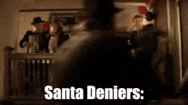 Santa Denier GIF - Santa Denier Santa Denier GIFs