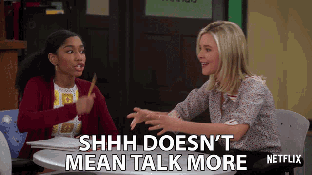 Shhh Doesn Meant Talk More Stop Talking GIF - Shhh Doesn Meant Talk More Stop Talking Silent GIFs