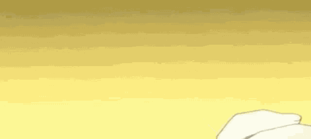 a couple of people are holding hands in a cartoon .