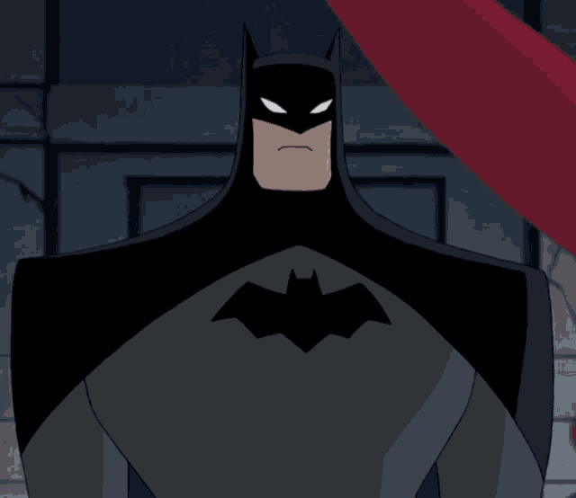 a cartoon batman says i don t make deals with deal-breakers