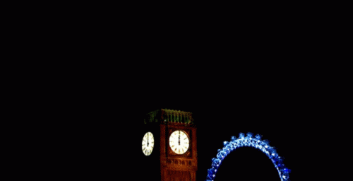 London Big Ben GIF - London Big Ben Fireworks GIFs