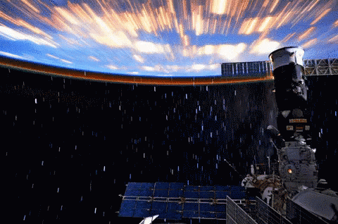 Orbit In The Space Station GIF - Nasa Orbit Space Station GIFs