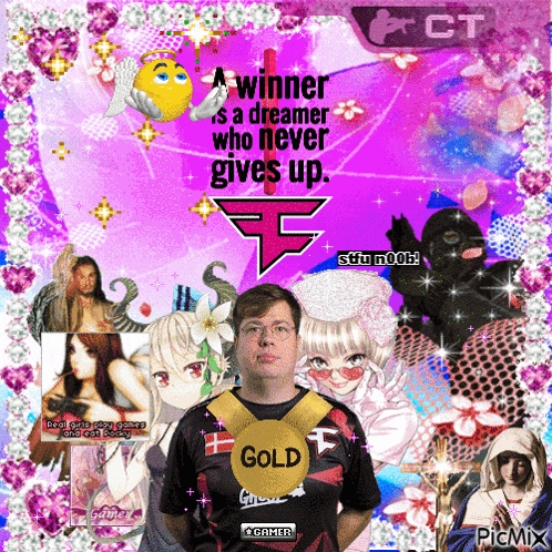 a winner is a dreamer who never give up