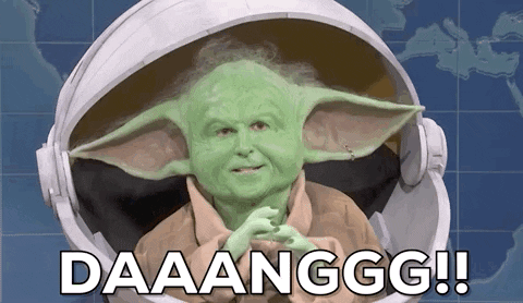 Dang Yoda GIF - Dang Yoda Lurkers GIFs
