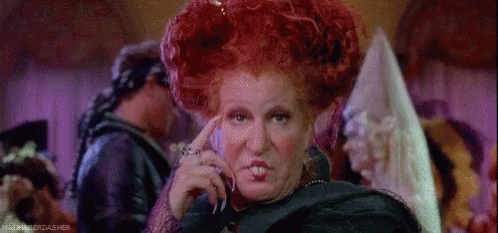 Hocus Pocus Oh Really GIF - Hocus Pocus Oh Really Not Impressed GIFs