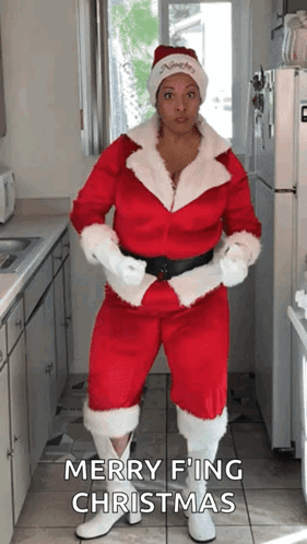 Holly Logan Santa GIF - Holly Logan Santa Santa Clause GIFs