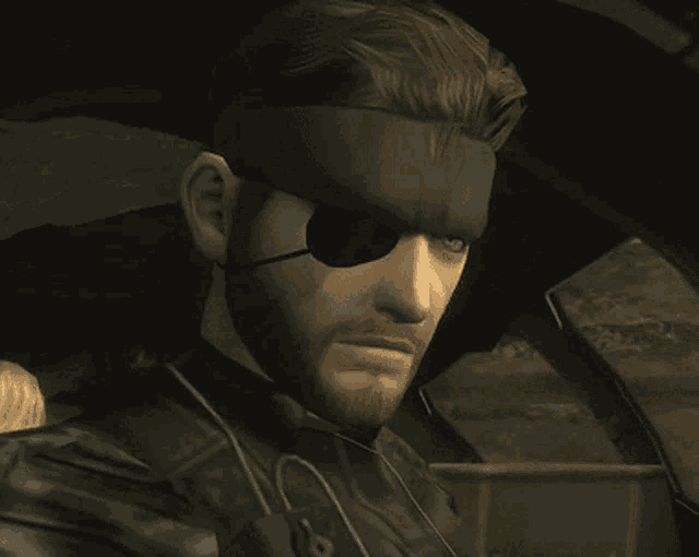 Big Boss Mgs GIF - Big Boss Mgs Metal Gear Solid GIFs