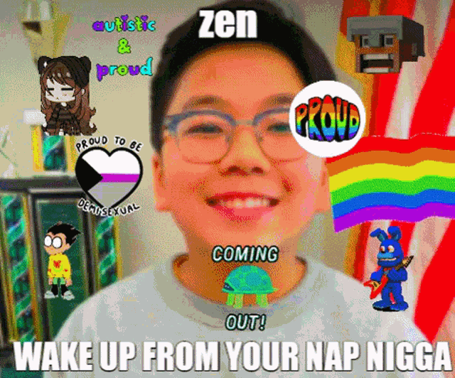 Zen Moua Zen Nuchen GIF - Zen Moua Zen Nuchen Wake Up GIFs