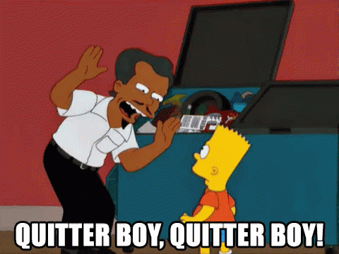 Quitter Boy GIF - Simpsons Quitter Boy GIFs