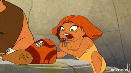Eating GIF - The Croods Dawn Of The Croods Carnivore GIFs