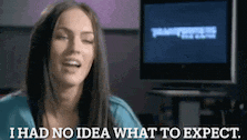 a woman is saying i had no idea what to expect