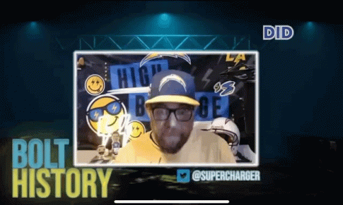 Bolt History Chargers GIF - Bolt History Chargers Charger Chat GIFs
