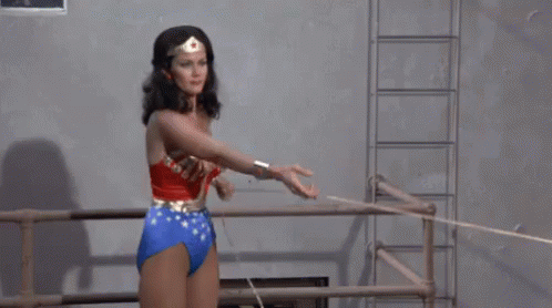 Rope GIF - Lynda Carter Wonder Woman Rope GIFs