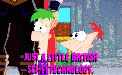 Phineasandferb British GIF - Phineasandferb Ferb British GIFs