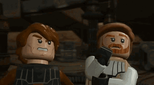 Lego Star Wars3 Grabs GIF - Lego Star Wars3 Grabs Obi Wan GIFs
