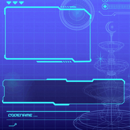 a man in a suit and tie stands in front of a screen that says codename on it