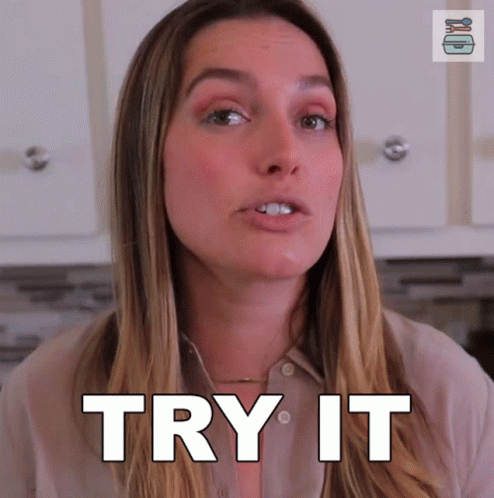 Try It Emily Brewster GIF - Try It Emily Brewster Food Box Hq GIFs
