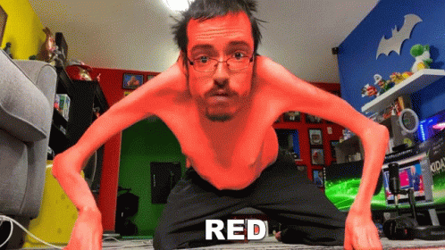 Red Ricky Berwick GIF - Red Ricky Berwick Stare GIFs