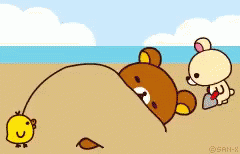 Beach Teddy Bear GIF - Beach Teddy Bear GIFs