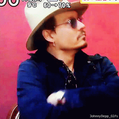 Johnny Depp Arms Crossed GIF - Johnny Depp Arms Crossed Offended GIFs