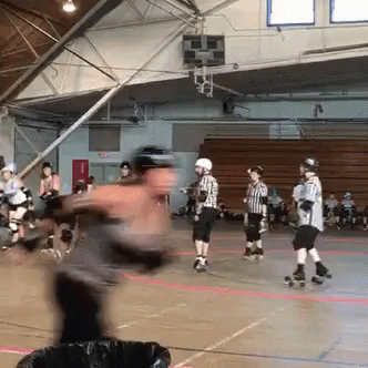 Cool Roller Derby Trick GIF - Trick Cool Roller Derby GIFs