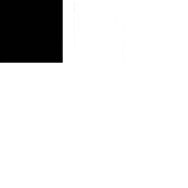 a black square on a white background with a shadow .