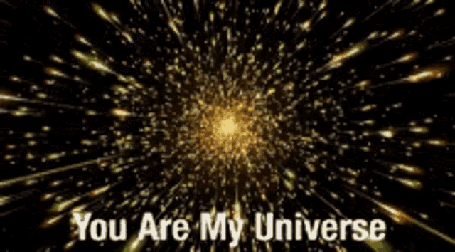 You Are My Universe Stars GIF