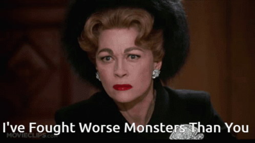 Mommie Dearest Joan Crawford GIF - Mommie Dearest Joan Crawford Ive Fought Worse Monsters Than You GIFs