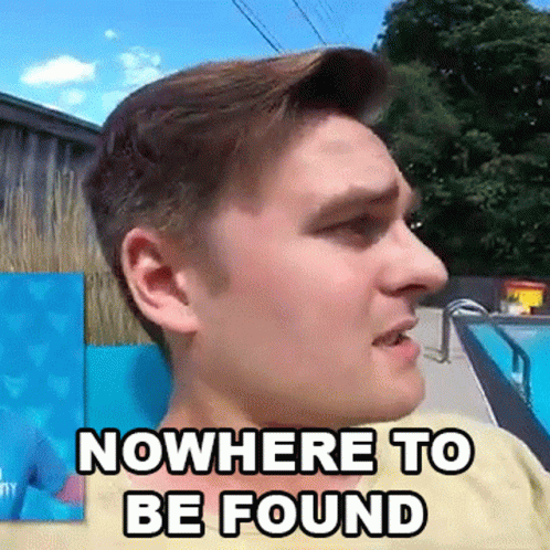 Nowhere To Be Found Logan GIF - Nowhere To Be Found Logan Papa Jake GIFs