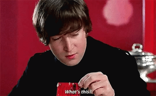 John Lennon Whos This GIF - John Lennon Whos This The Beatles GIFs