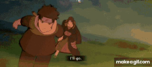 an animated image with the words i 'll go on it
