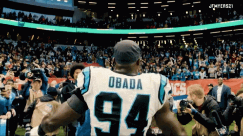 Efe Obada Carolina Panthers GIF
