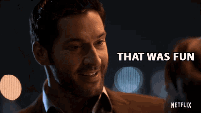 That Was Fun Lucifer Morningstar GIF
