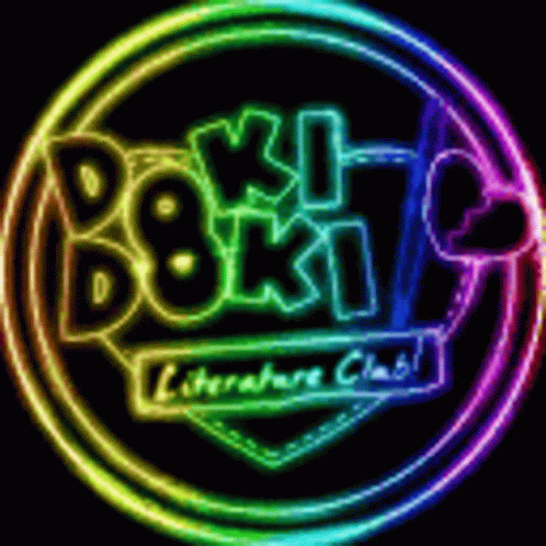Rainbow Doki GIF - Rainbow Doki Literature GIFs