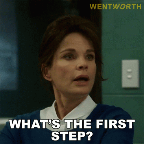 Whats The First Step Sonia Stevens GIF - Whats The First Step Sonia Stevens Wentworth GIFs