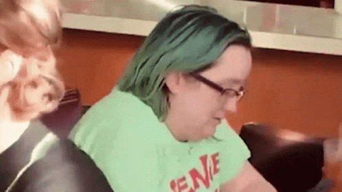 Vancethxt What Would You Do GIF - Vancethxt What Would You Do Green Hair GIFs
