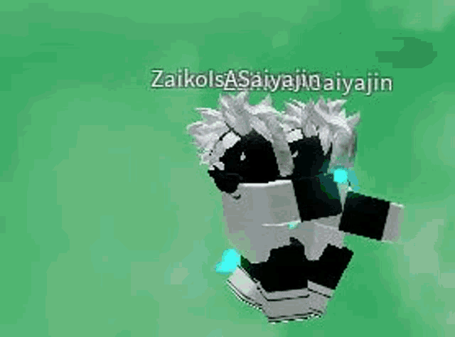 a cartoon character is flying through the air in a video game .