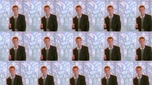 Never Gonna Give You Up GIF