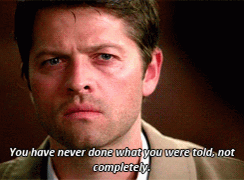 Supernatural Castiel GIF - Supernatural Castiel You Have Never Done GIFs