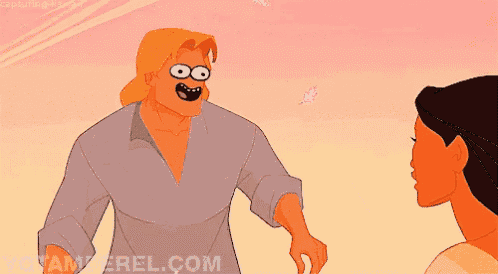 a cartoon of a man talking to a woman with the website youamperel.com in the lower right corner