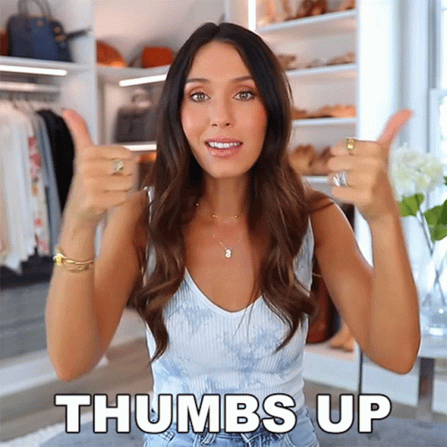 Thumbs Up Shea Whitney GIF - Thumbs Up Shea Whitney Approve GIFs