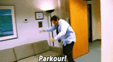 Me Trying To Show Off GIF - Parkour Me Relatable GIFs