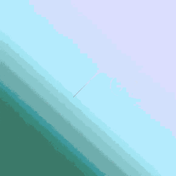 a colorful logo with a question mark in the middle of it