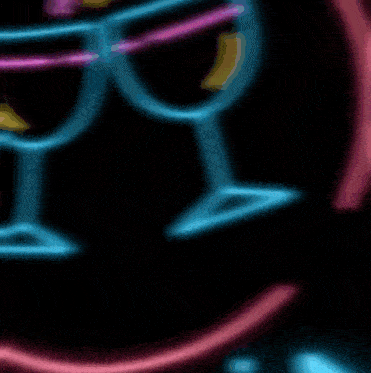 a neon sign that says esencia del amor familia on it