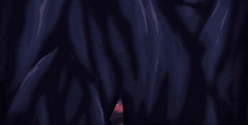 a red background with a black swirl in the middle of it
